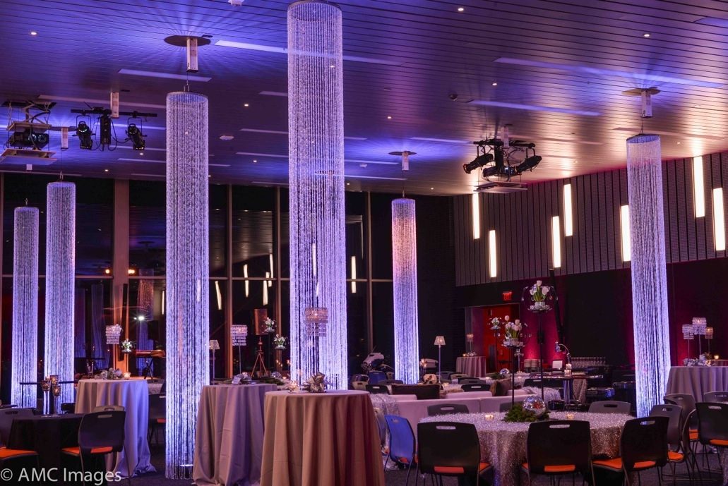 Elegant Milwaukee wedding reception at 1903 Events at the Harley Davidson Museum