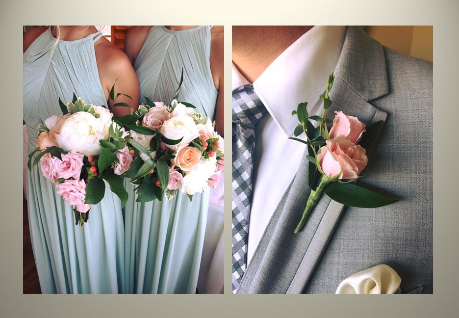 Soft hued flowers = summer wedding perfection!