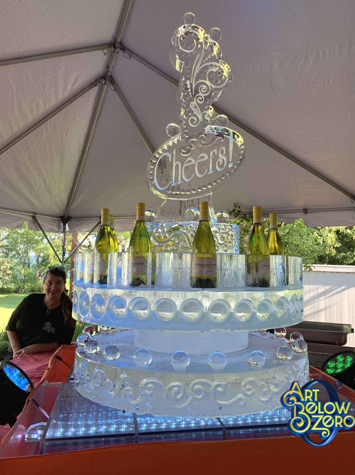 Wine Chiller Cheers Fountain