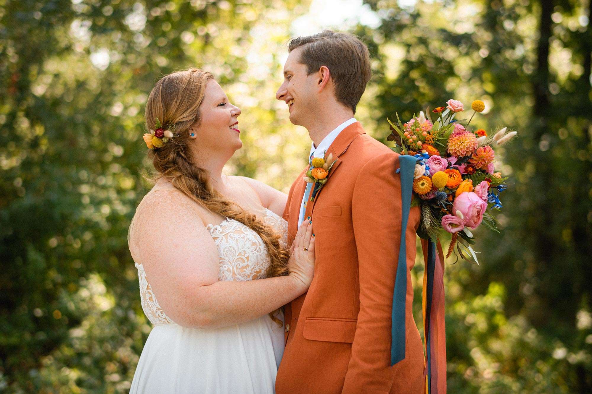 Amber & Tim’s Summer Camp Wedding at Lake Lawn Resort