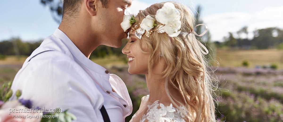 Luxe Boho Meets Lavender Wedding Style