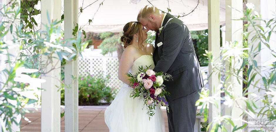 Brooke & Steven’s College-Themed Wedding at Tuscan Hall