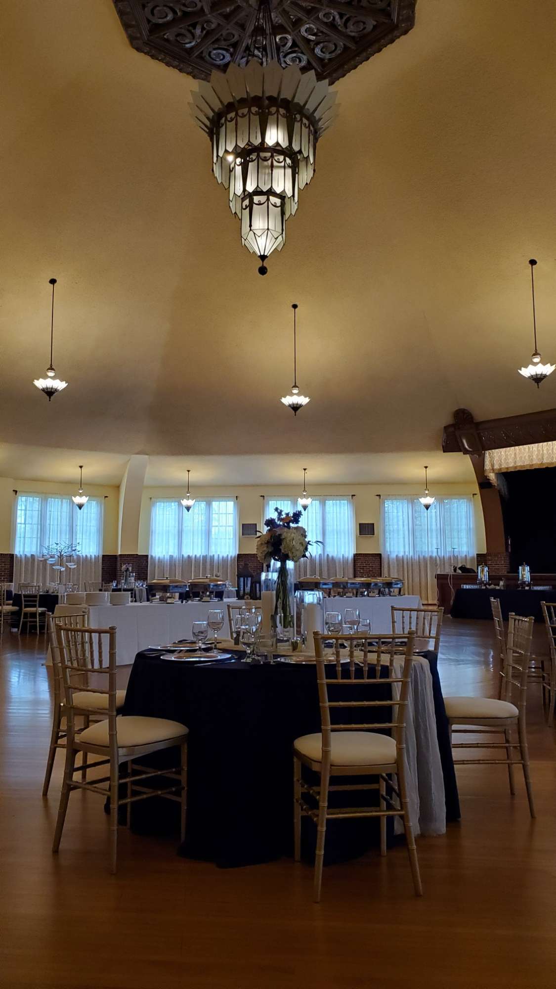 Elegant wedding at the Chandelier Ballroom in Hartford, WI.