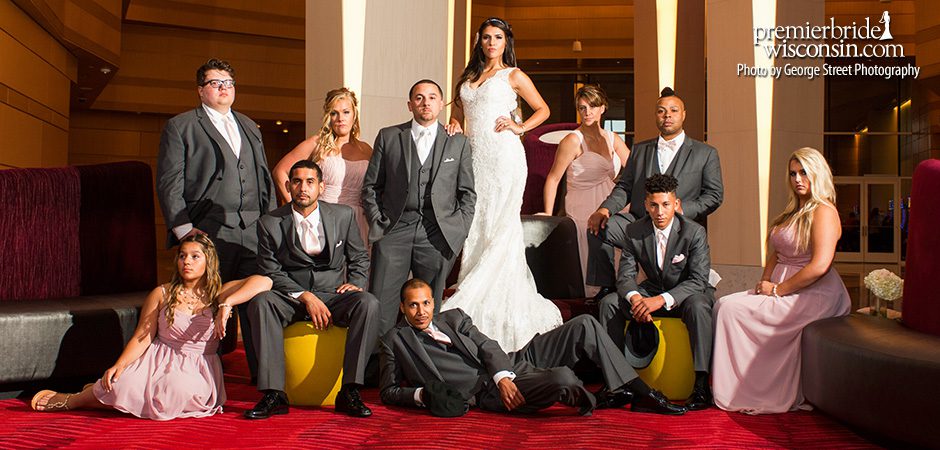 Real Wedding: Ciera and Mario at the Potawatomi Hotel & Casino