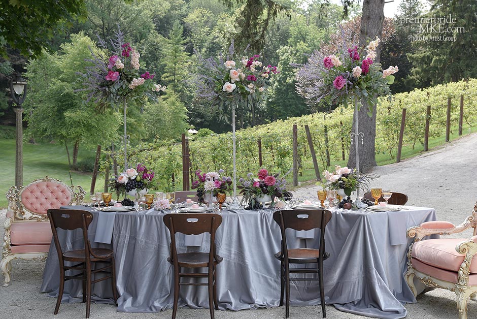 French Vineyard-Inspired Wedding Inspiration at Northcote Estate