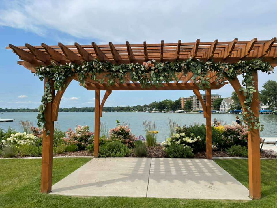Pergola at the Oconomowoc Community Center