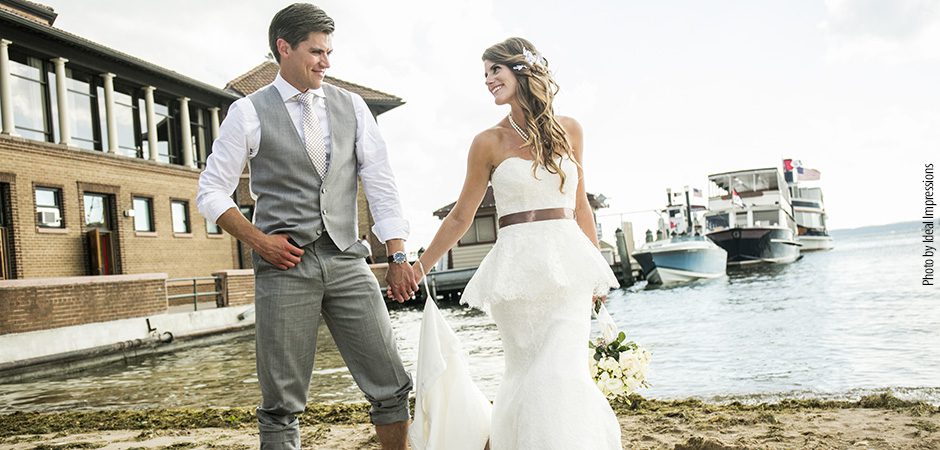 Sarah & John’s Rustic Vintage Wedding in Lake Geneva