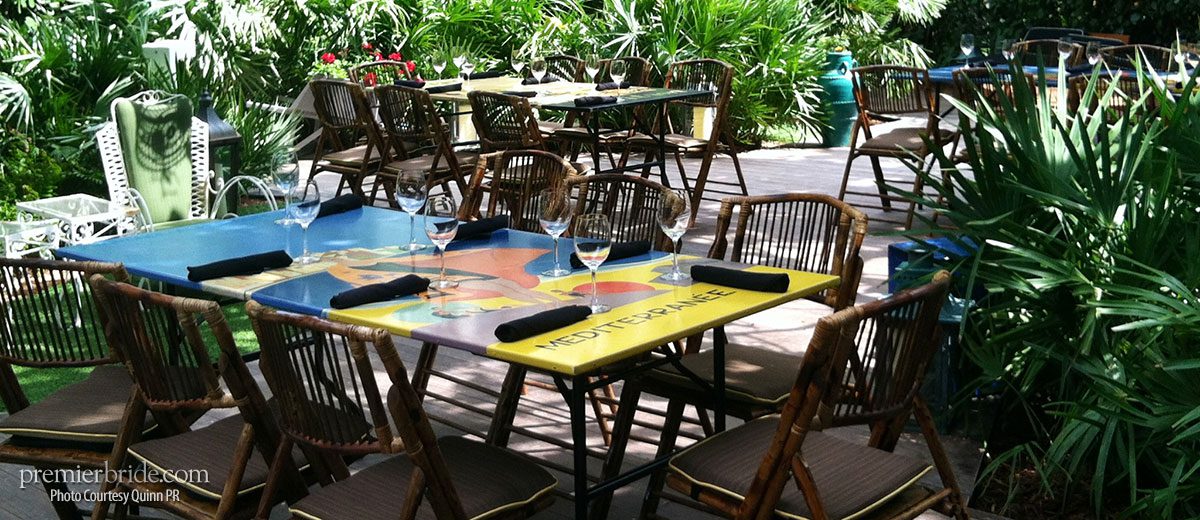 Fresh Idea: Artistic, Hand-Painted Tables