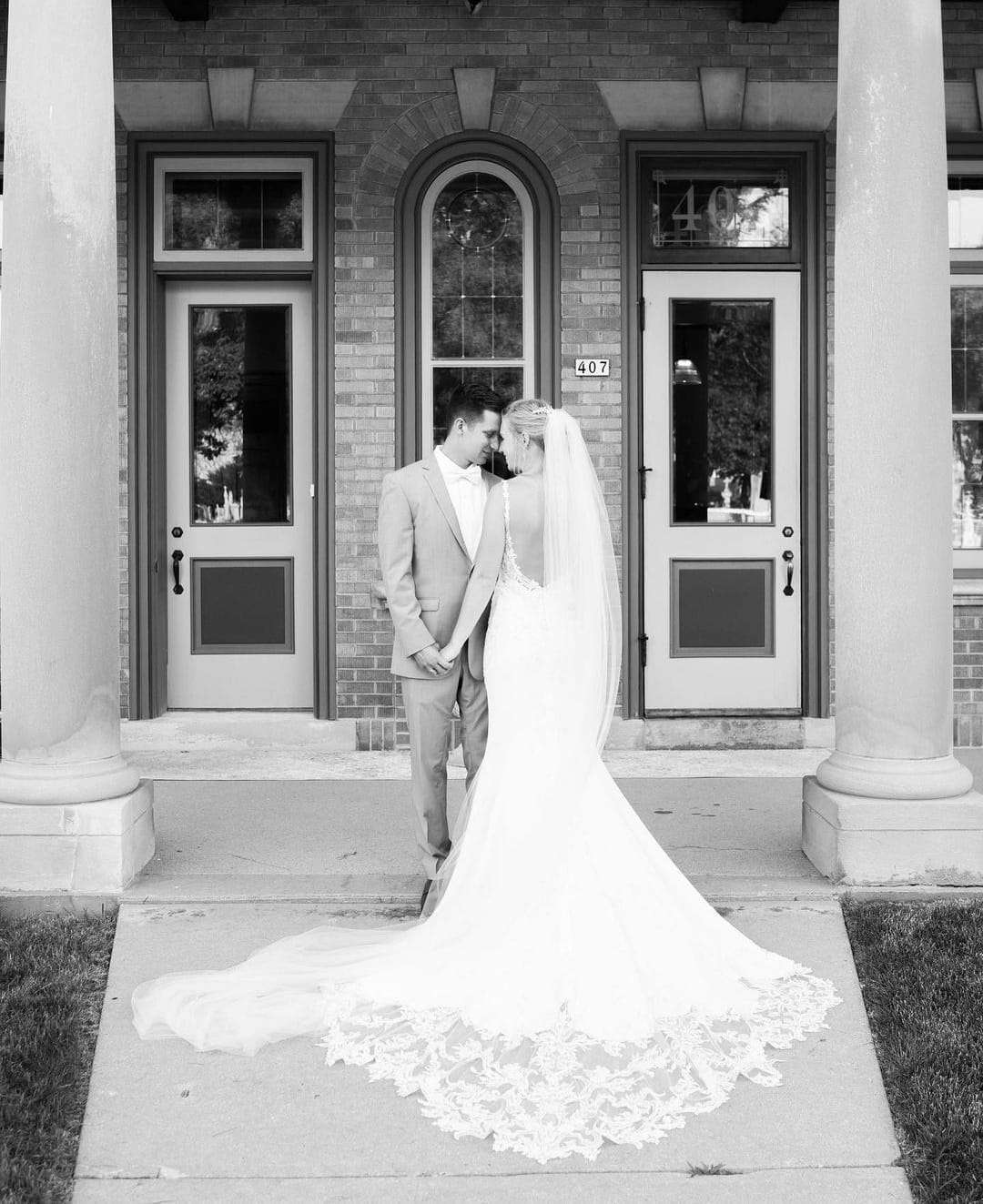 story-hill-firehouse-milwaukee-long-train-bridal-gown