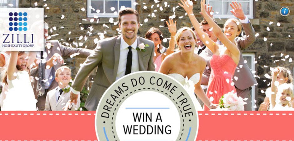 $10,000 Dream Wedding Giveaway by Zilli Hospitality Group