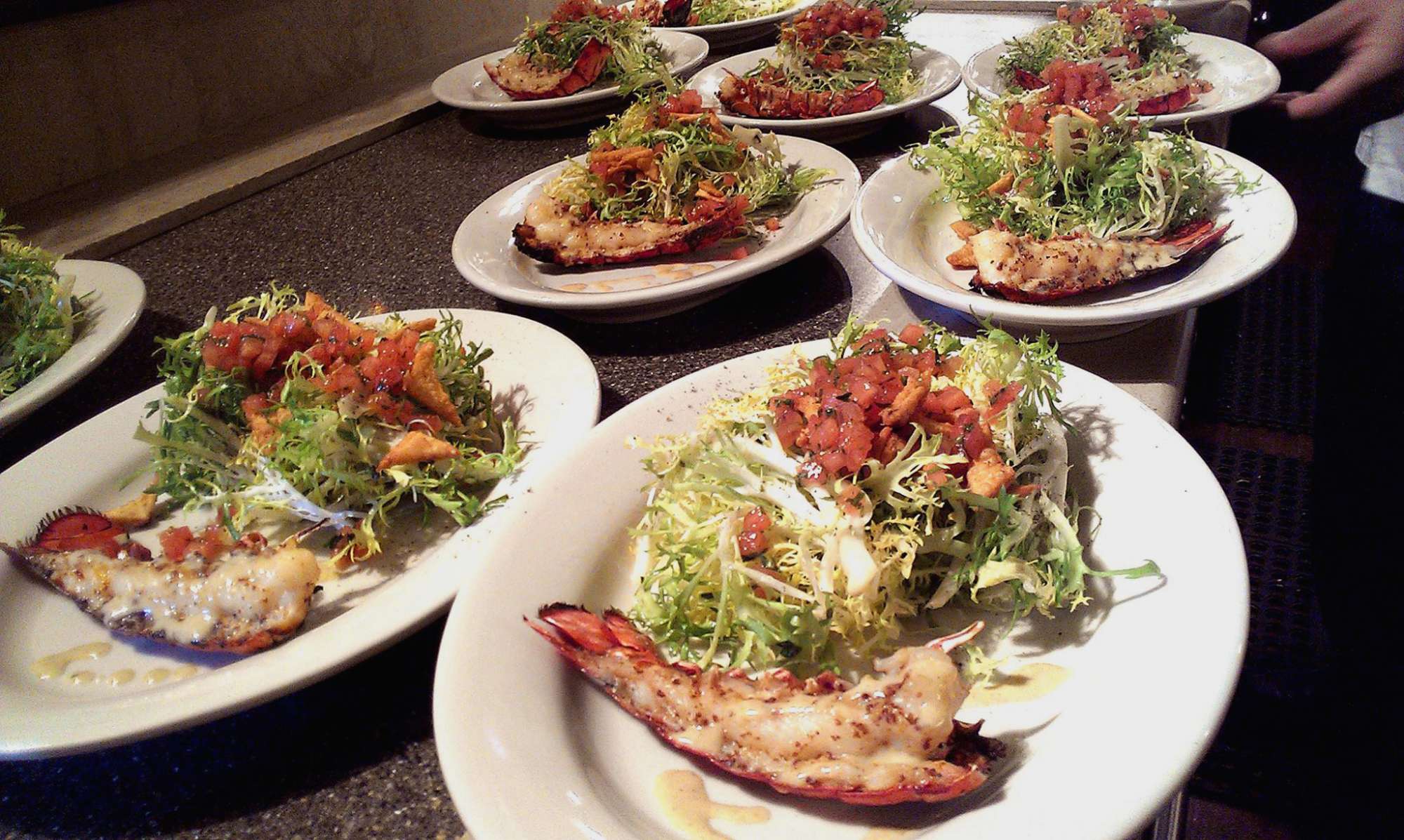 Michael Feker- Plated entrees1 Plated dishes by Chef Michael Feker