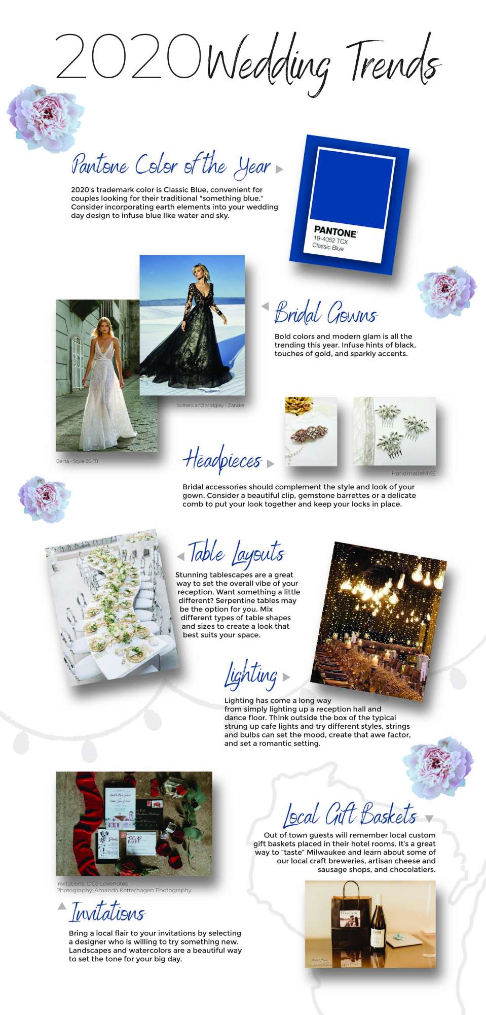 milwaukee wedding vendors and trends Milwaukee Wedding Trends 2020