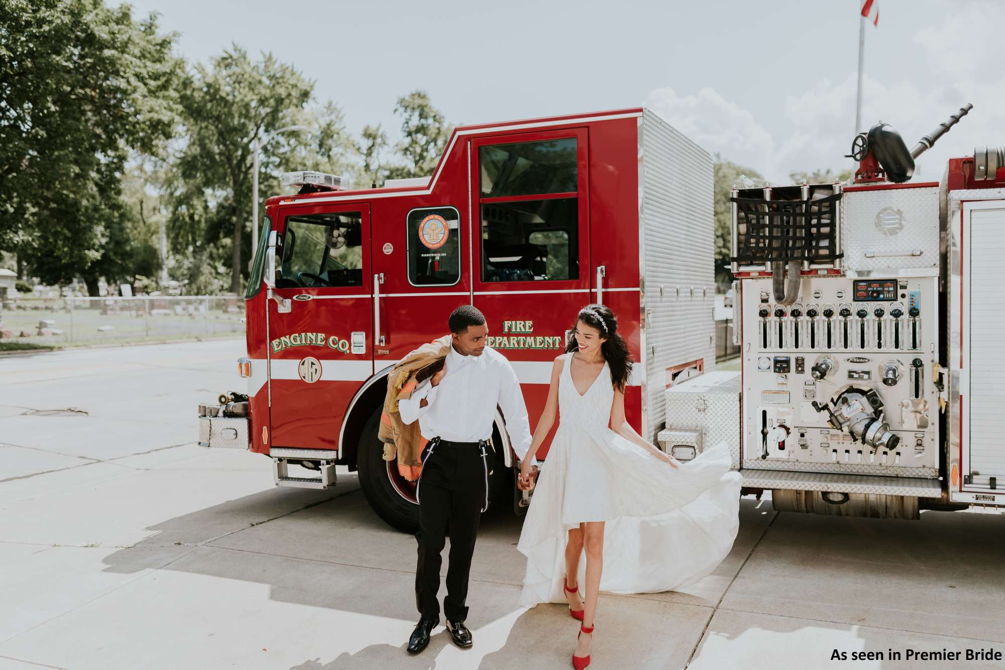 Love on Fire: A Premier Bride Fashion Shoot