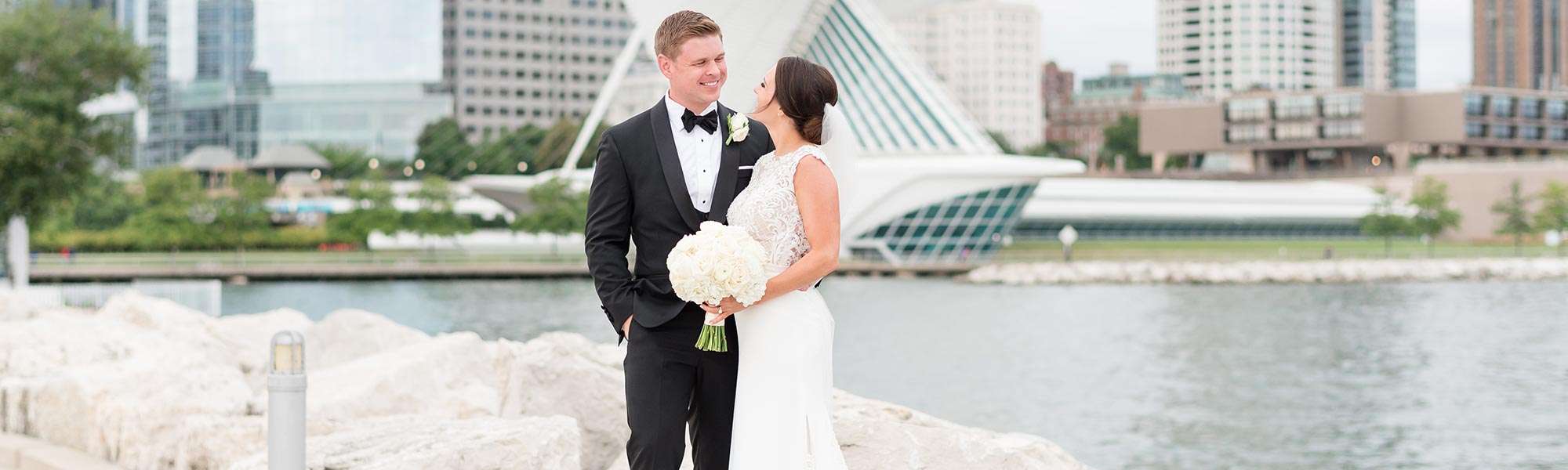 Brooklyn & Kyle’s Lakefront Wedding at Discovery World
