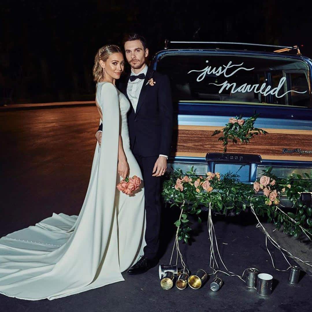 Hilary Duff Wedding Style