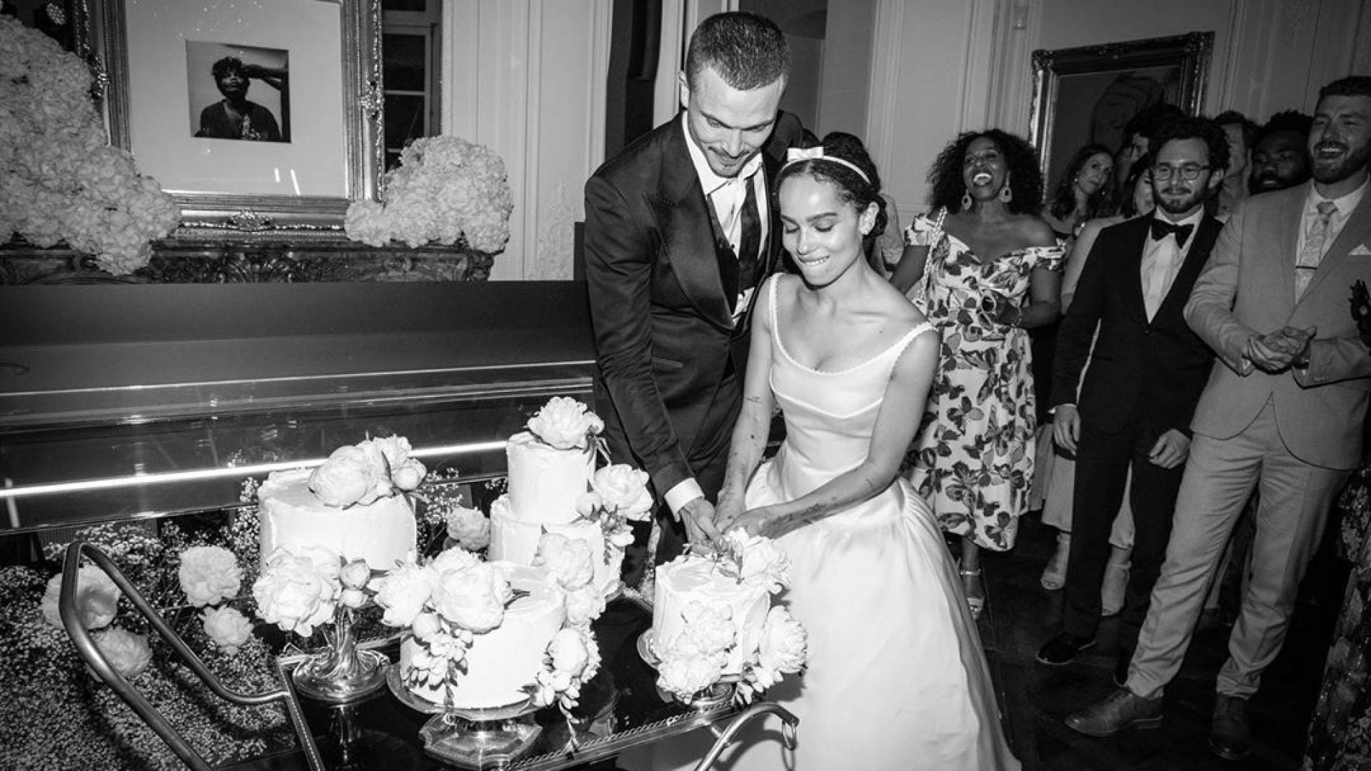 Zoe Kravitz Wedding Style