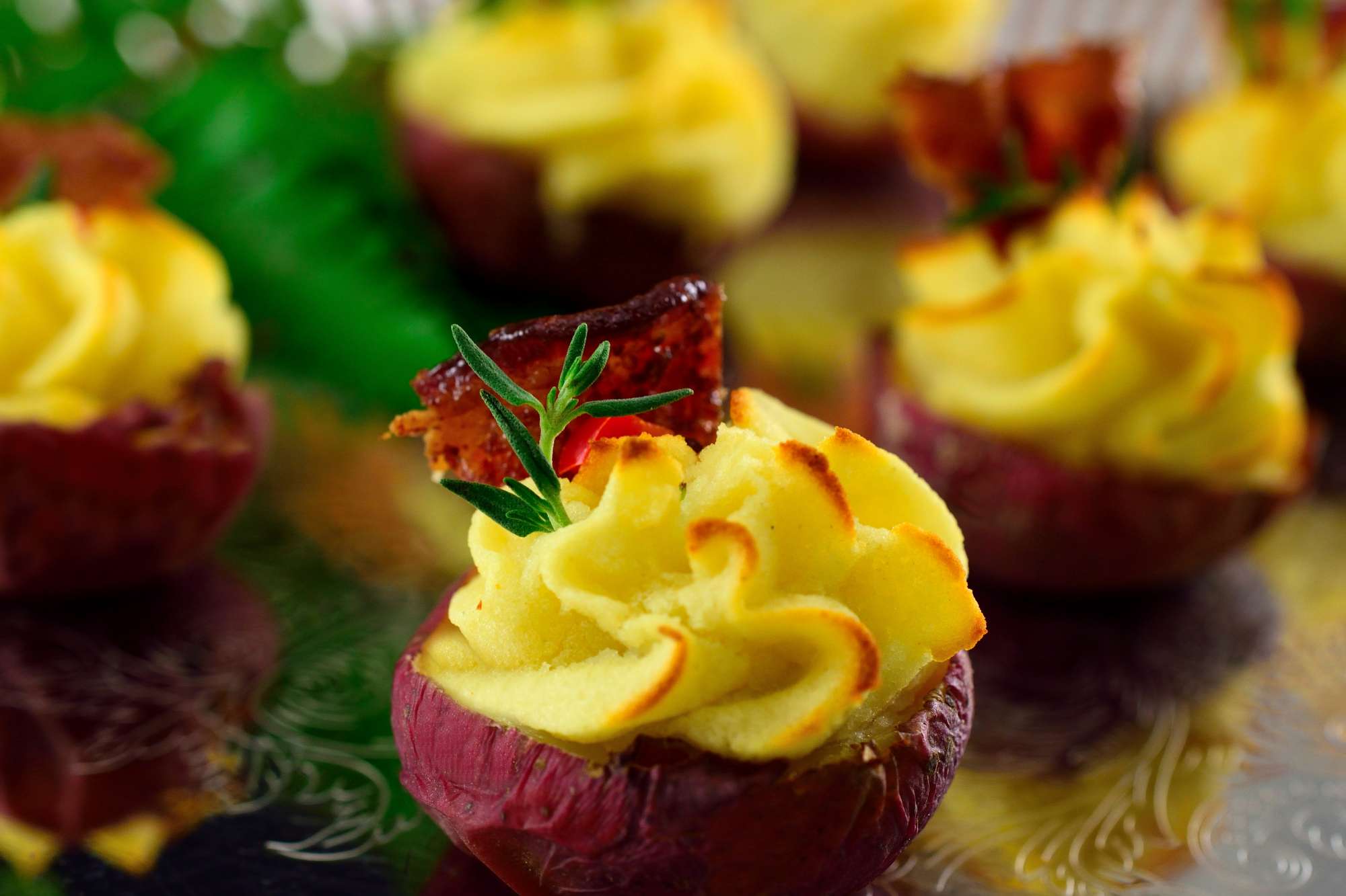 twice baked baby reds by Chef Jack's Catering