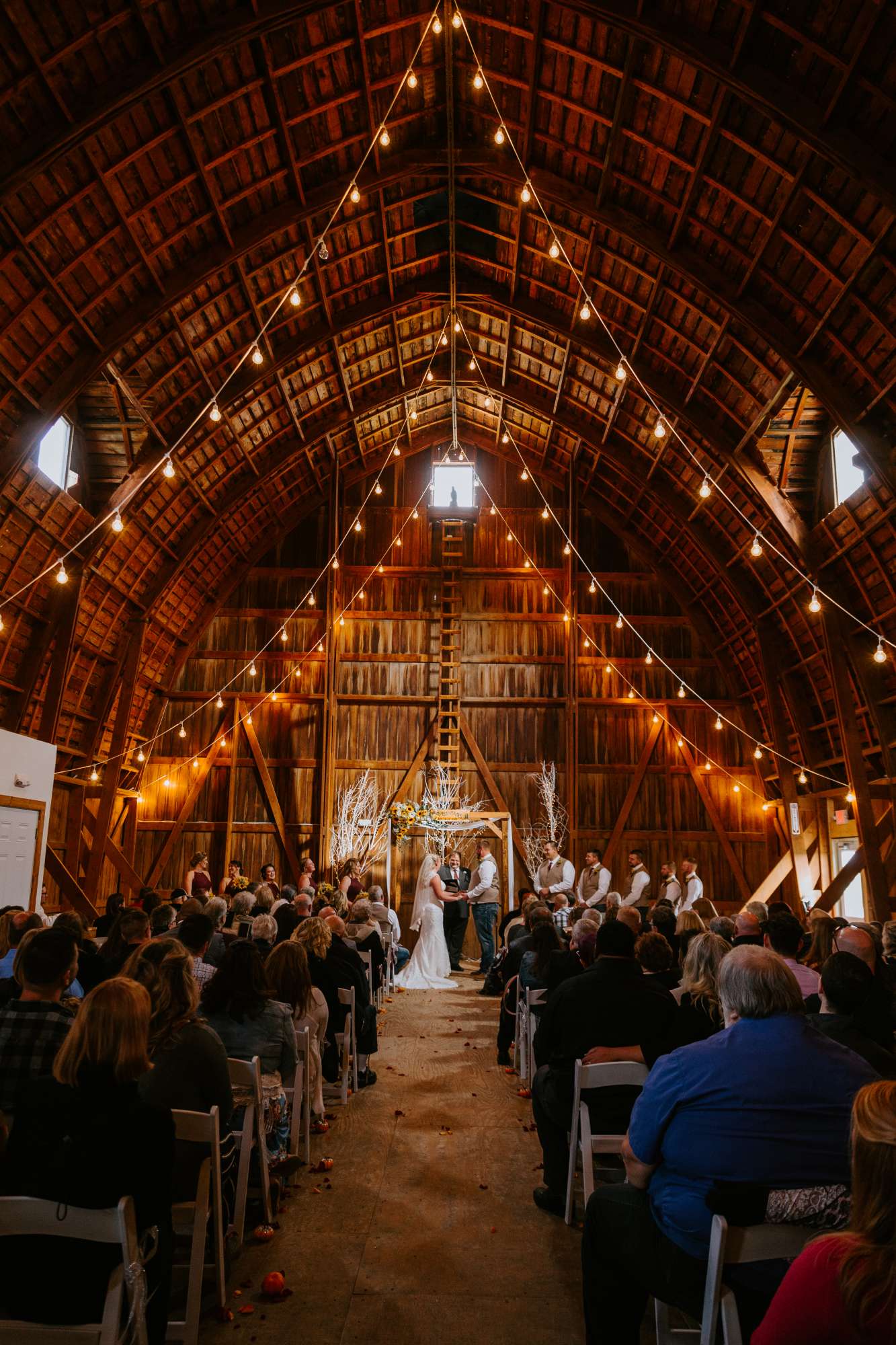 Breathtaking loft views at The Hay Loft in Watertown, WI.
