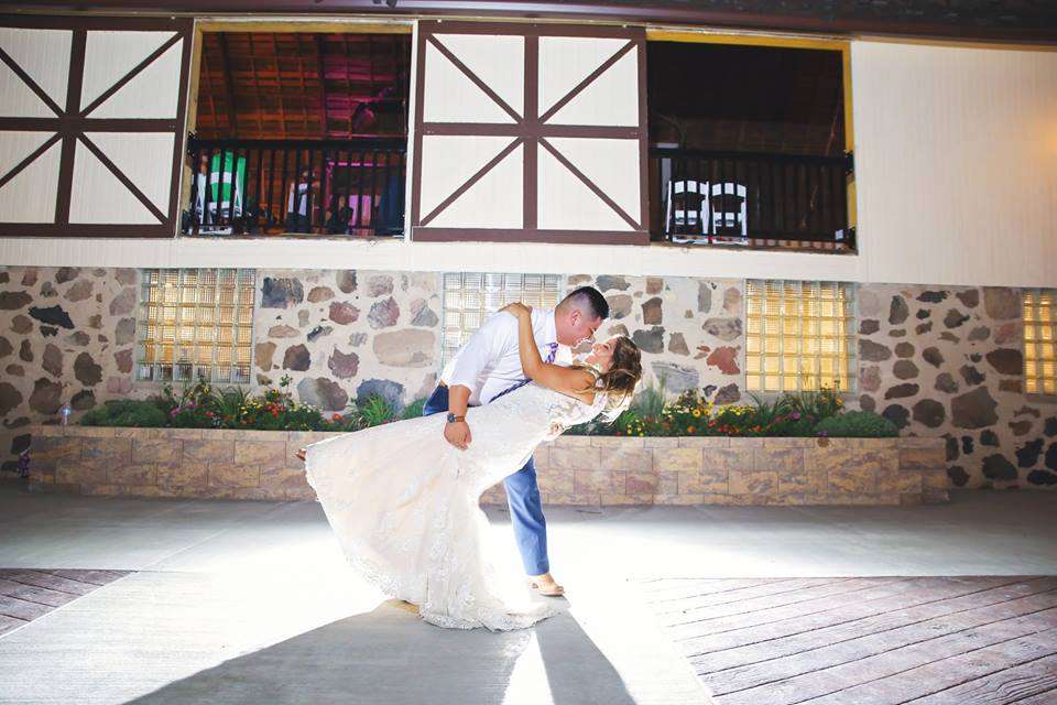 Great photo opportunities throughout the grounds at The Hay Loft in Watertown, WI