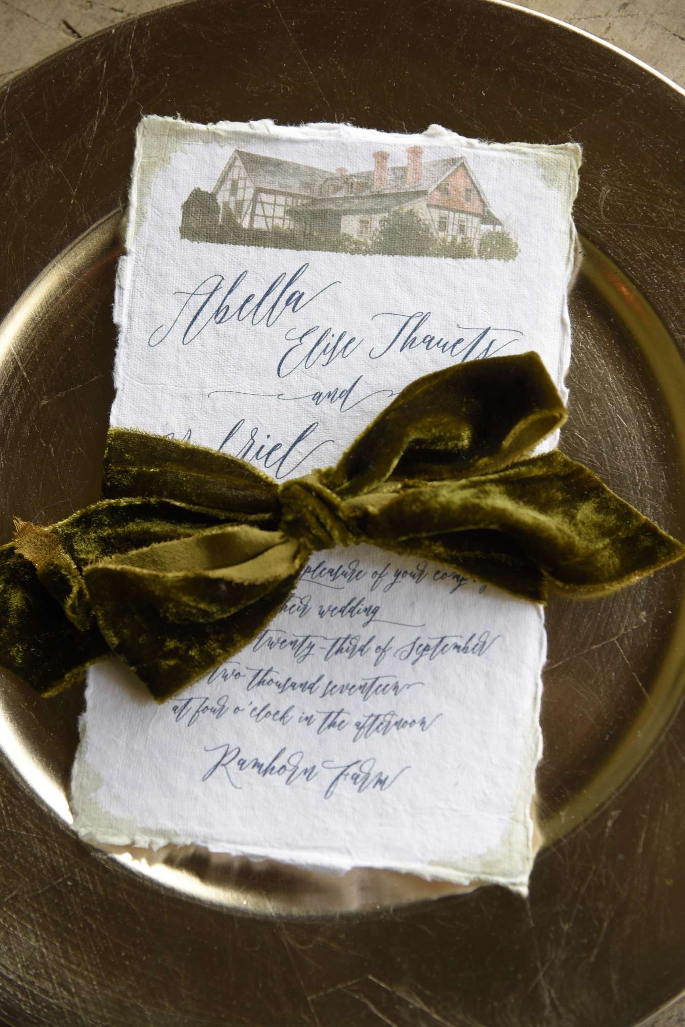 Coqui Paperie Wedding Invitations with Velvet Coqui-Paperie-wedding-invitations
