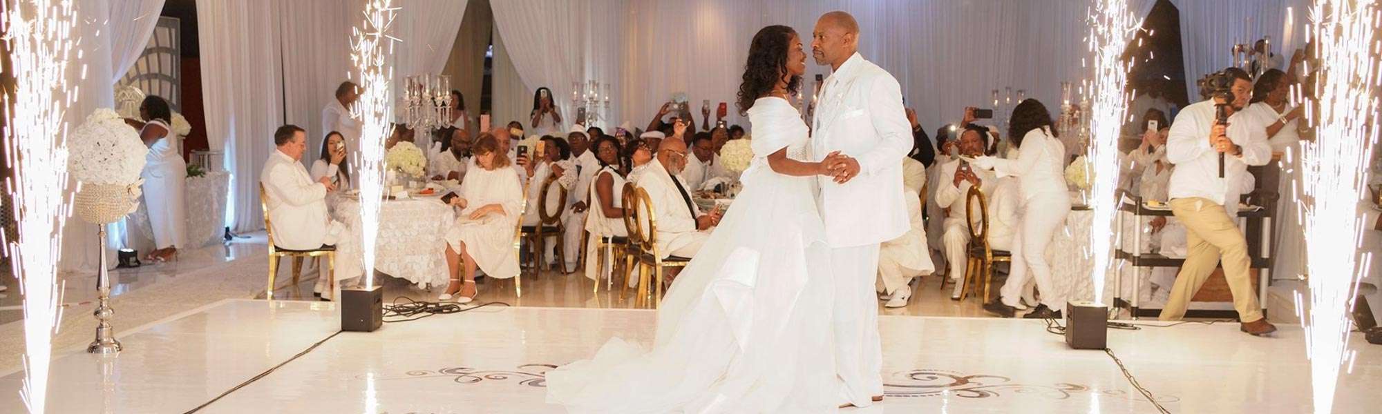 Serena & Keith’s Glamorous Wedding at 3041 North