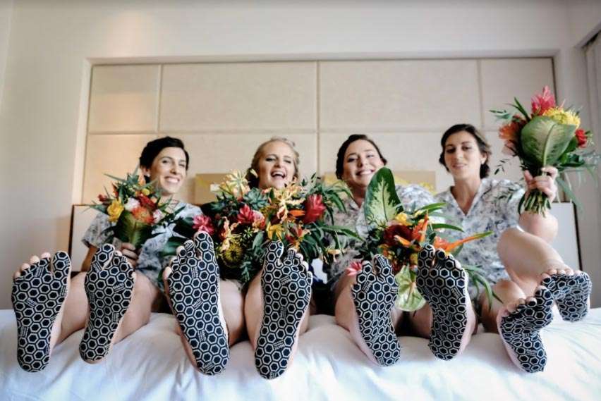 Protect your feet at your beachfront wedding!