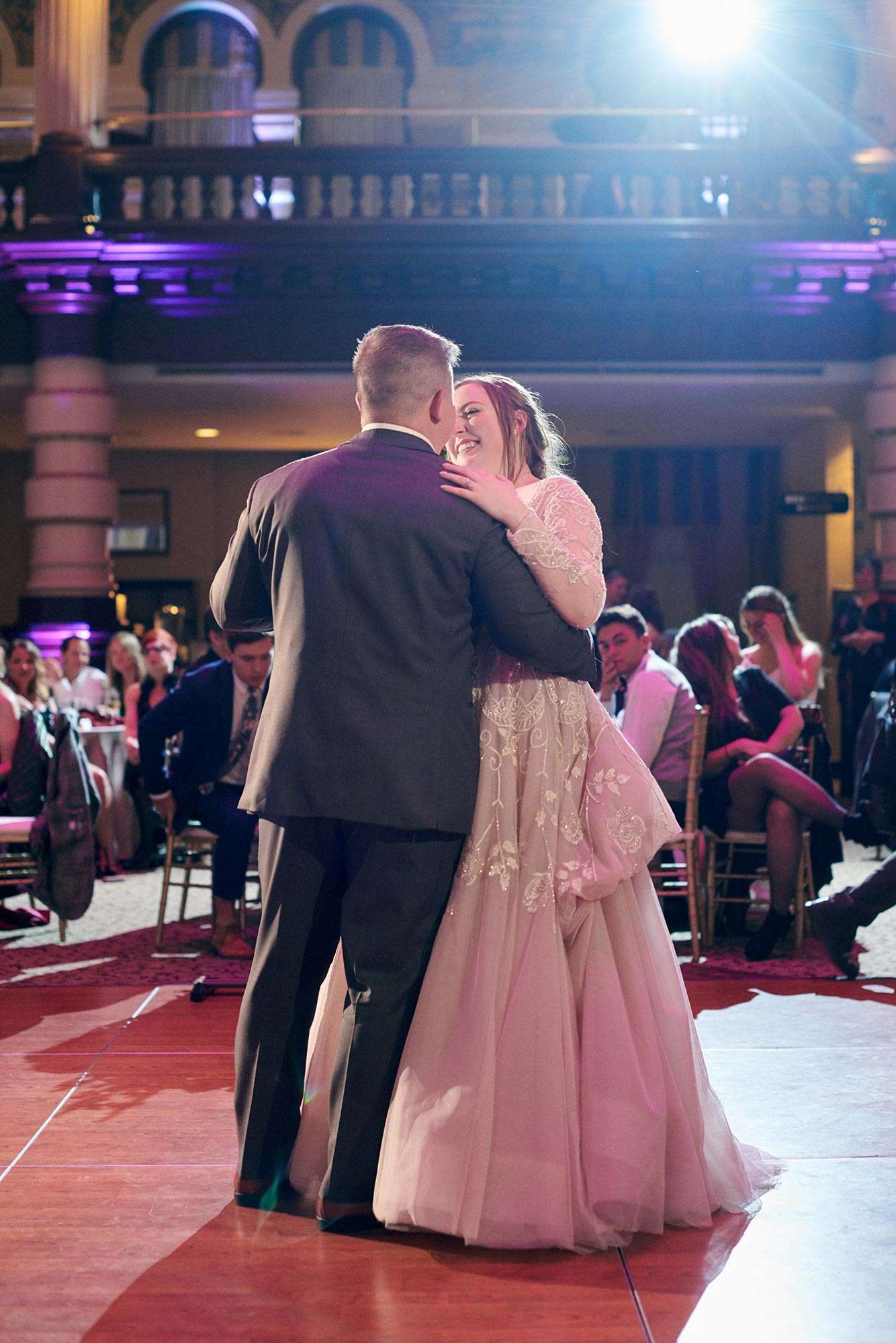 PB Rewards Spotlight: Vanessa & Sean’s Milwaukee Wedding at the Historic Grain Exchange
