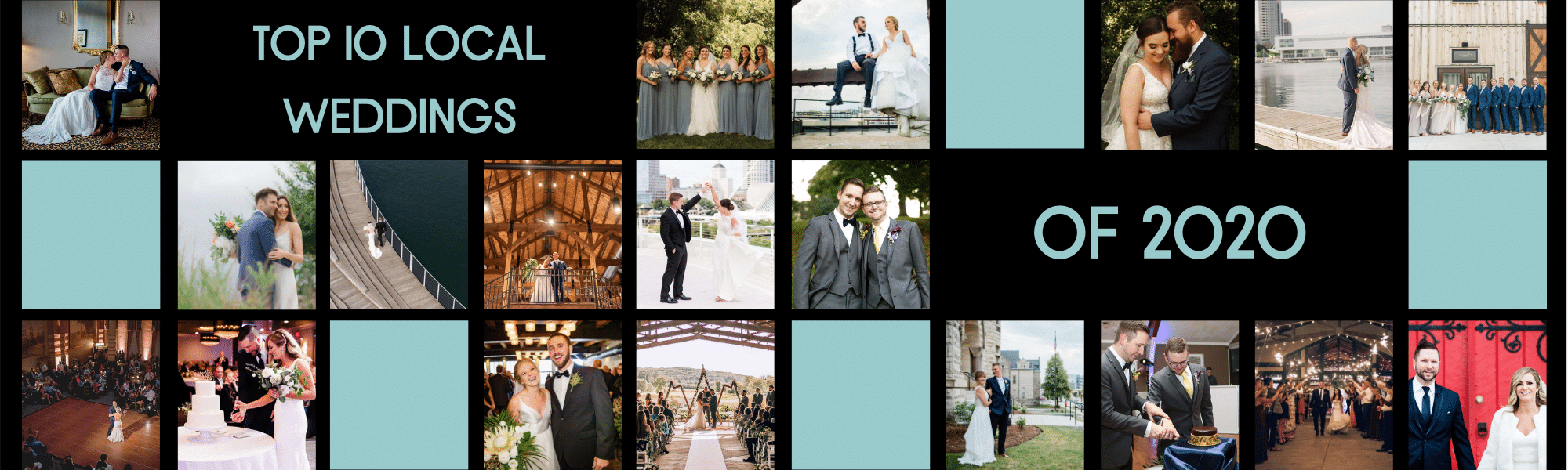 Our Top 10 Favorite Local Wedding Stories of 2020