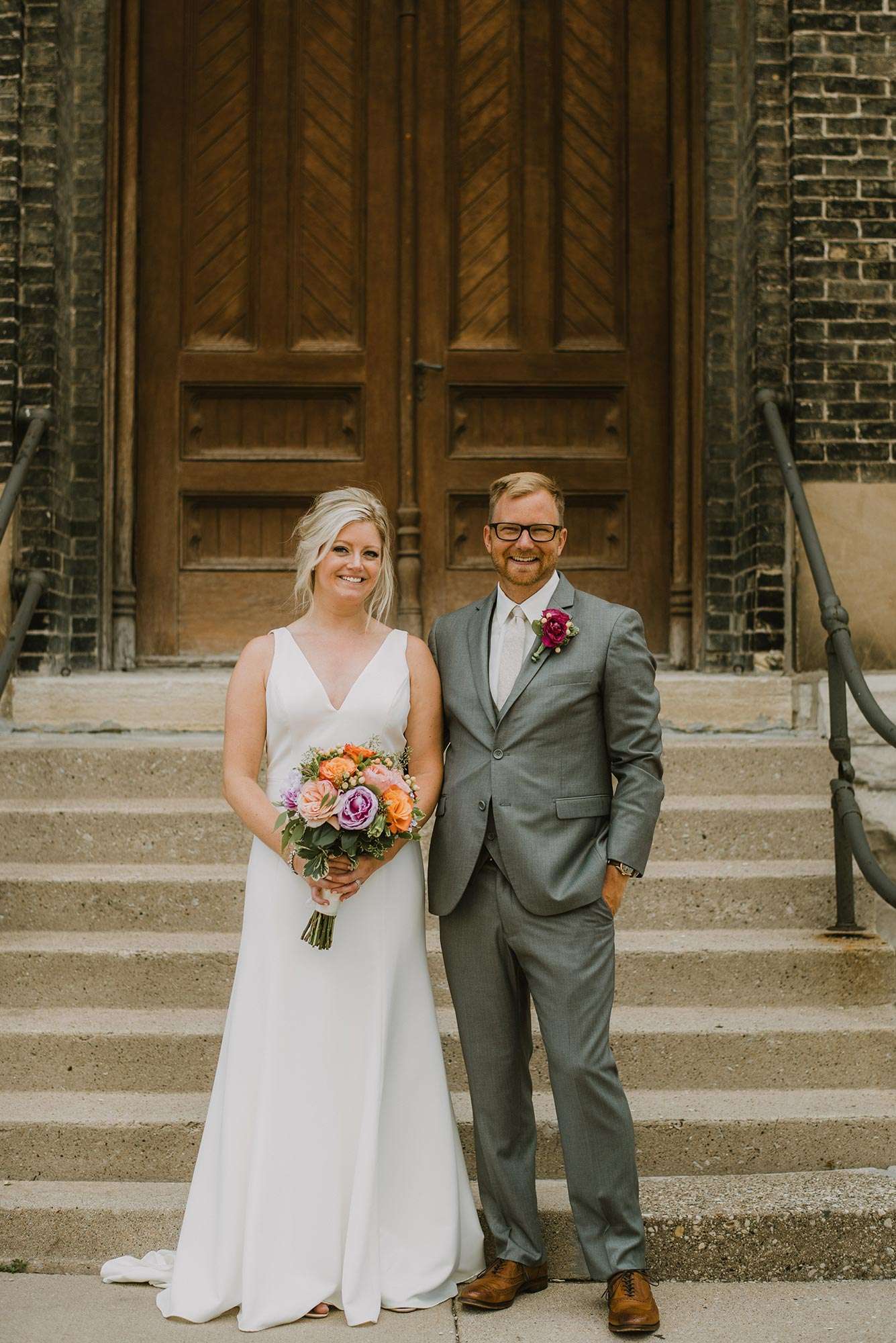 Courtney & Scott’s Summer Wedding at the Schlitz-Audubon Nature Center