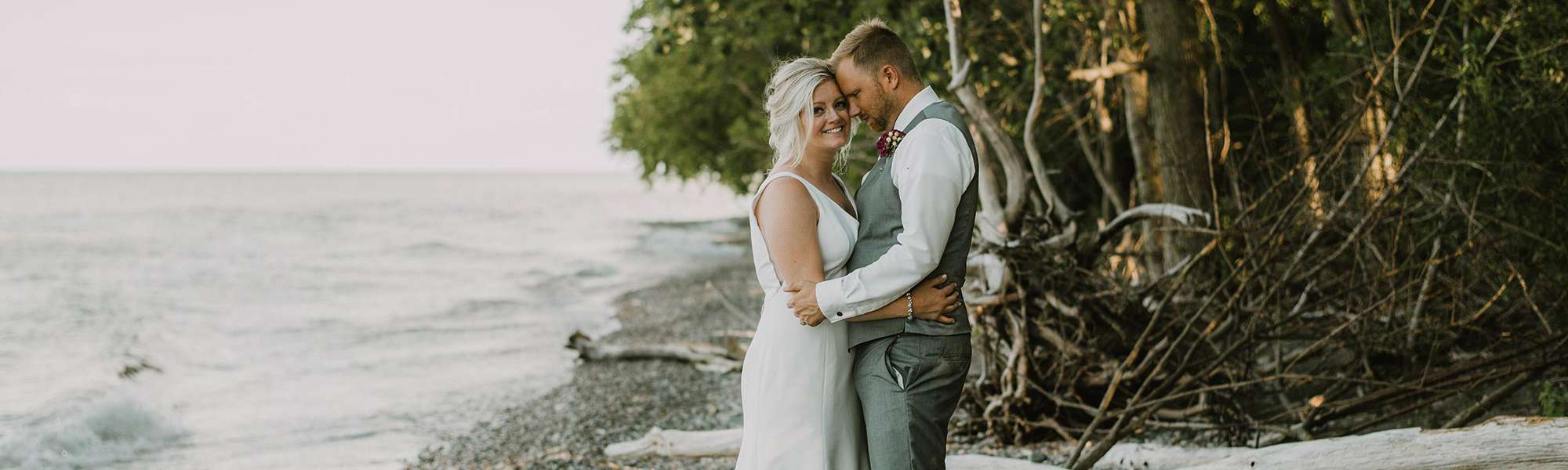 Courtney & Scott’s Summer Wedding at the Schlitz-Audubon Nature Center