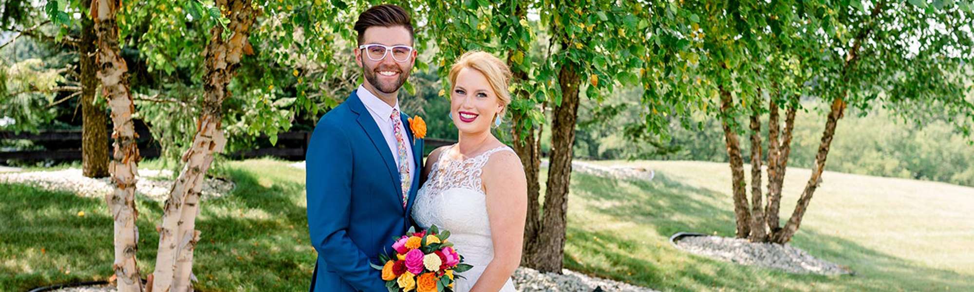 Grace & Trevor’s Intimate Backyard Wisconsin Wedding