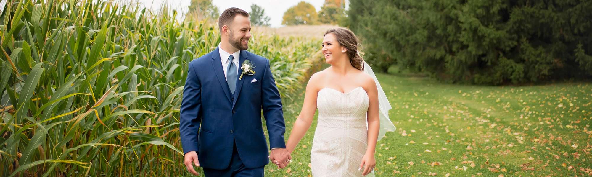 Angela & Ryan’s Rustic, Romantic Barn Wedding