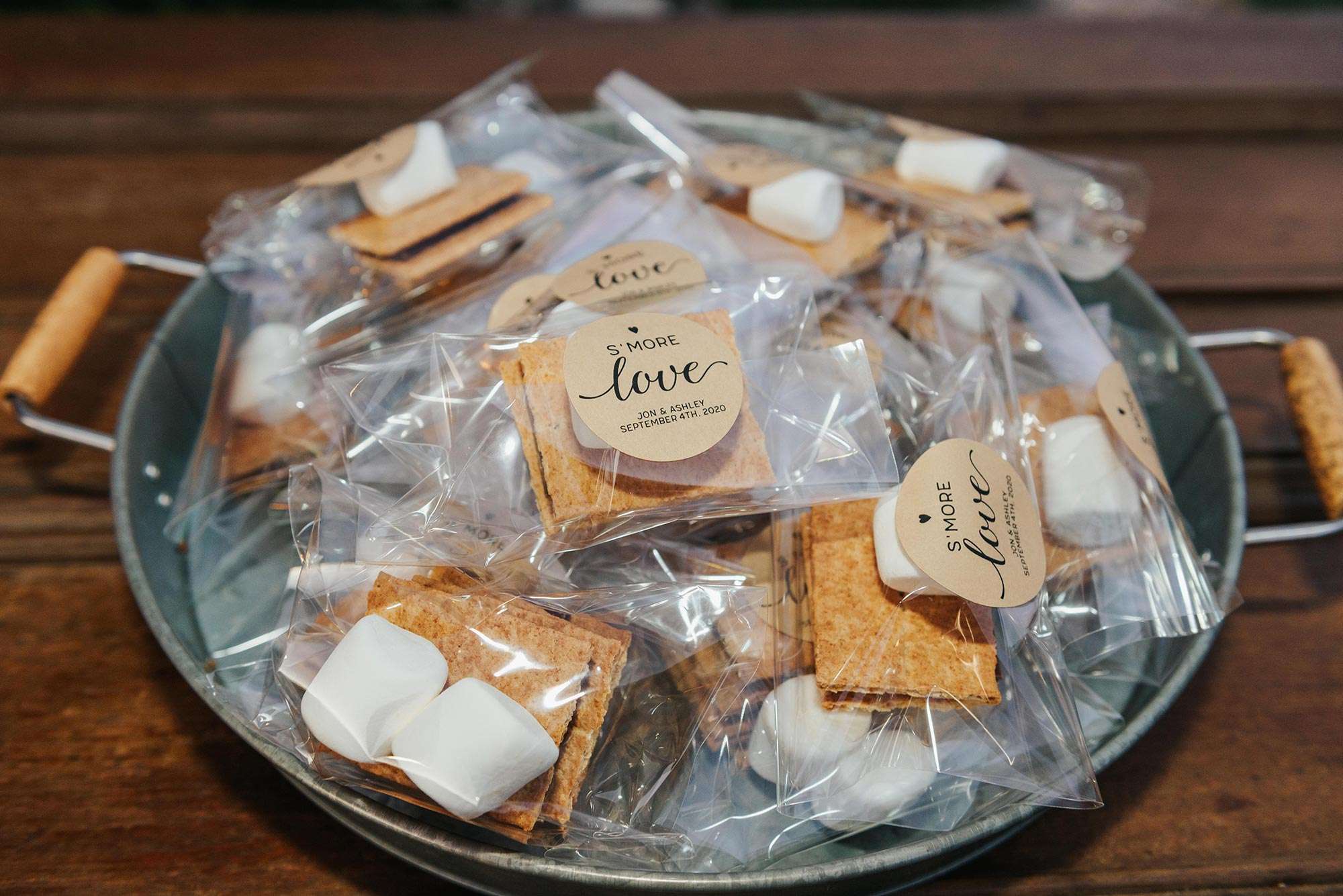 S'more packages with S'more Love labels