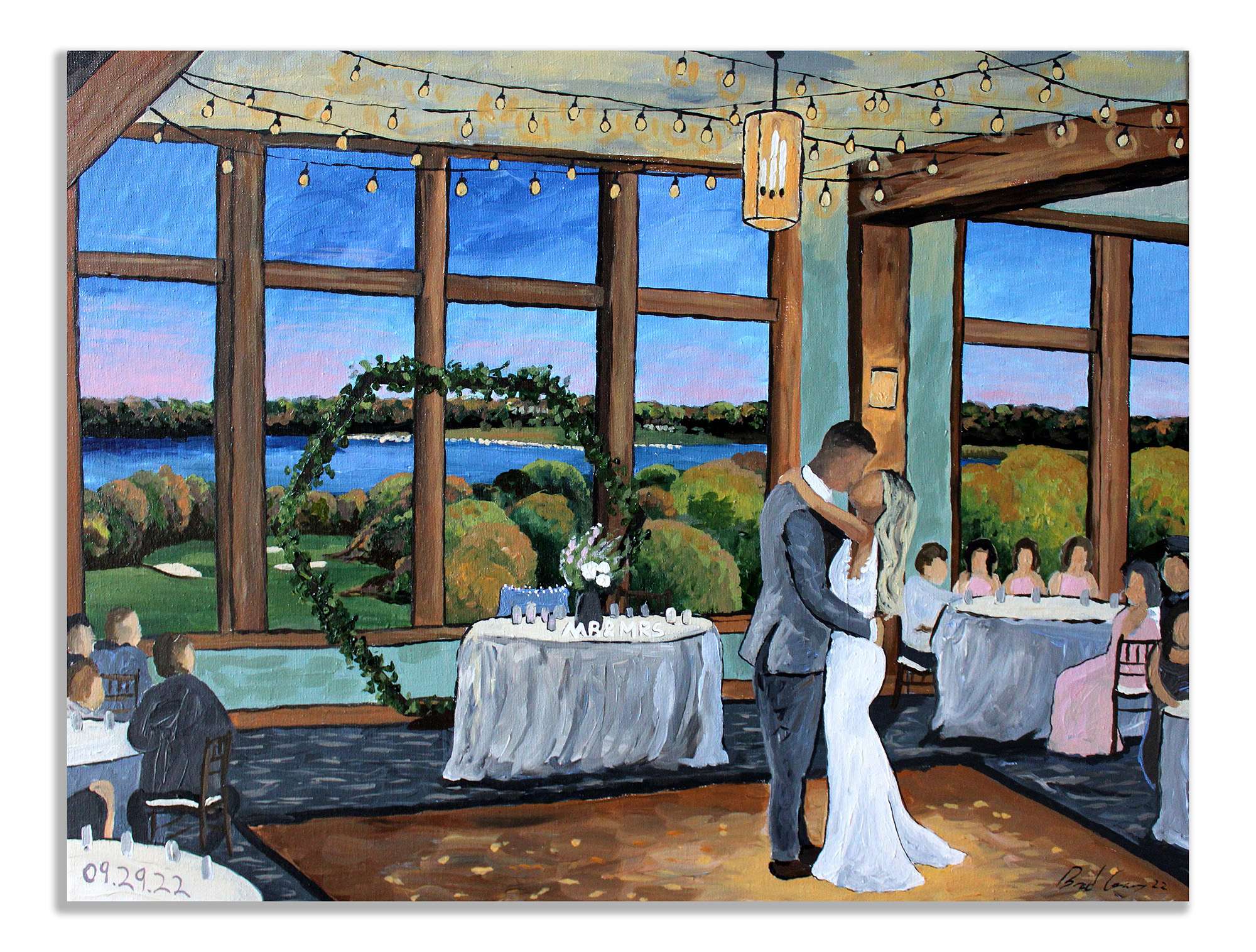 Wedding Vendor Spotlight – Your Live Wedding Artist: Brad Geers
