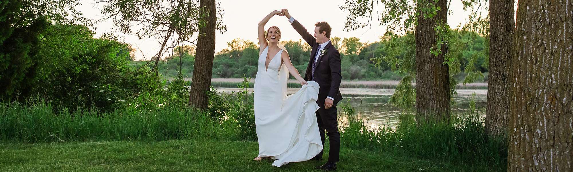 Madeline & Josh’s June Wedding at The Barn at The Bog