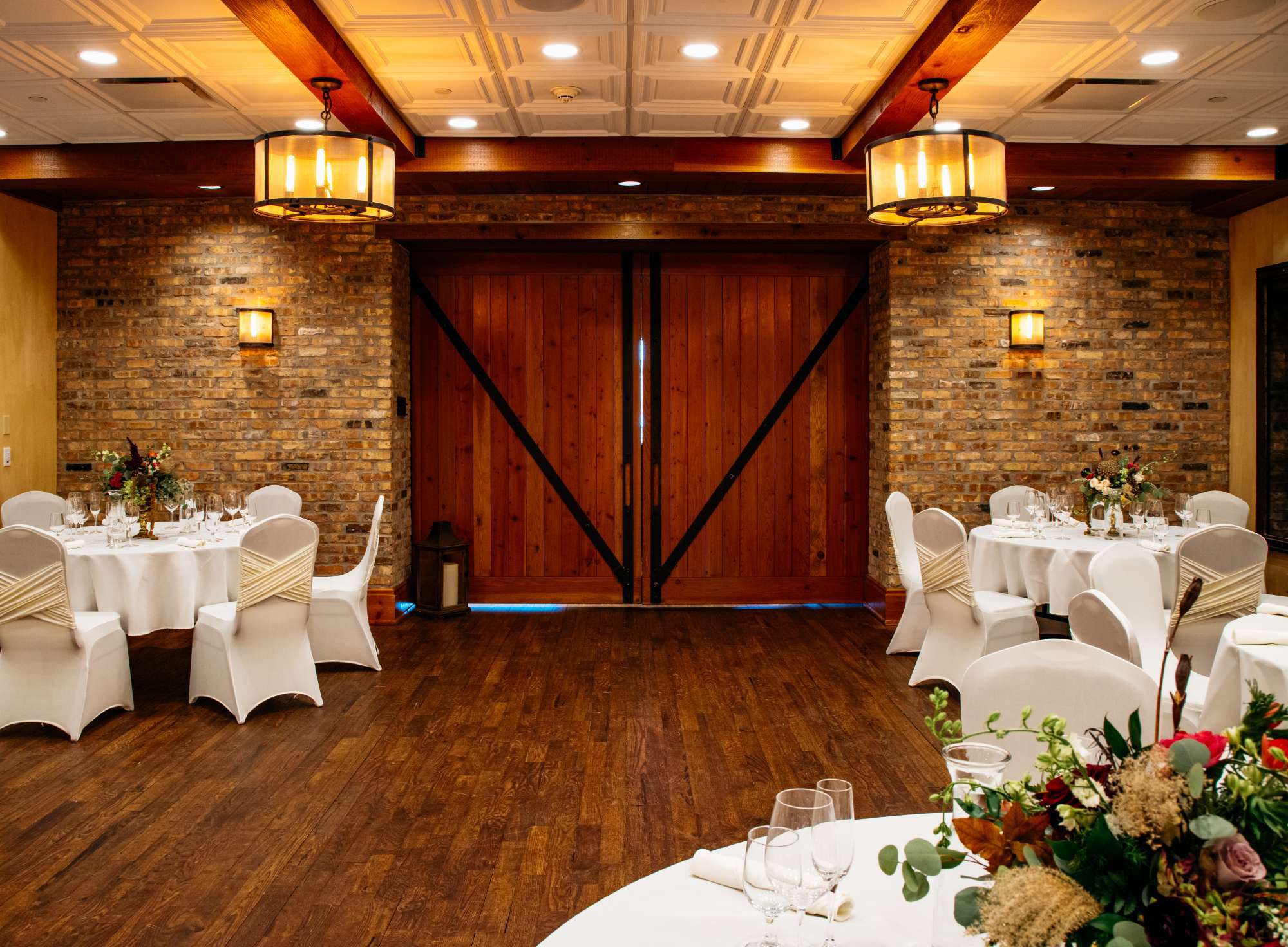 Wedding reception at the Ironworks Hotel Beloit