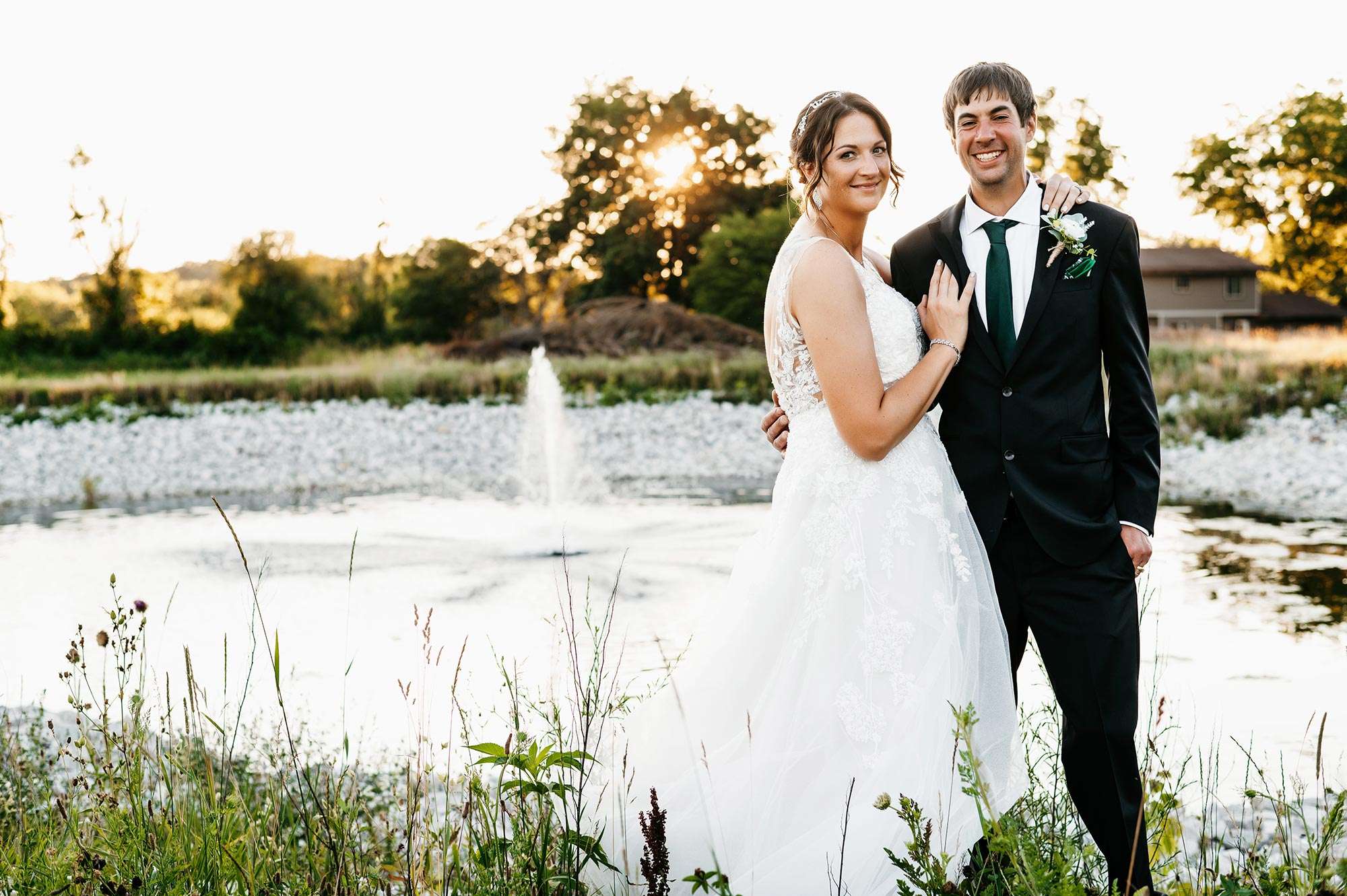 Jill & Mike’s Rustic Lilac Acres Wedding