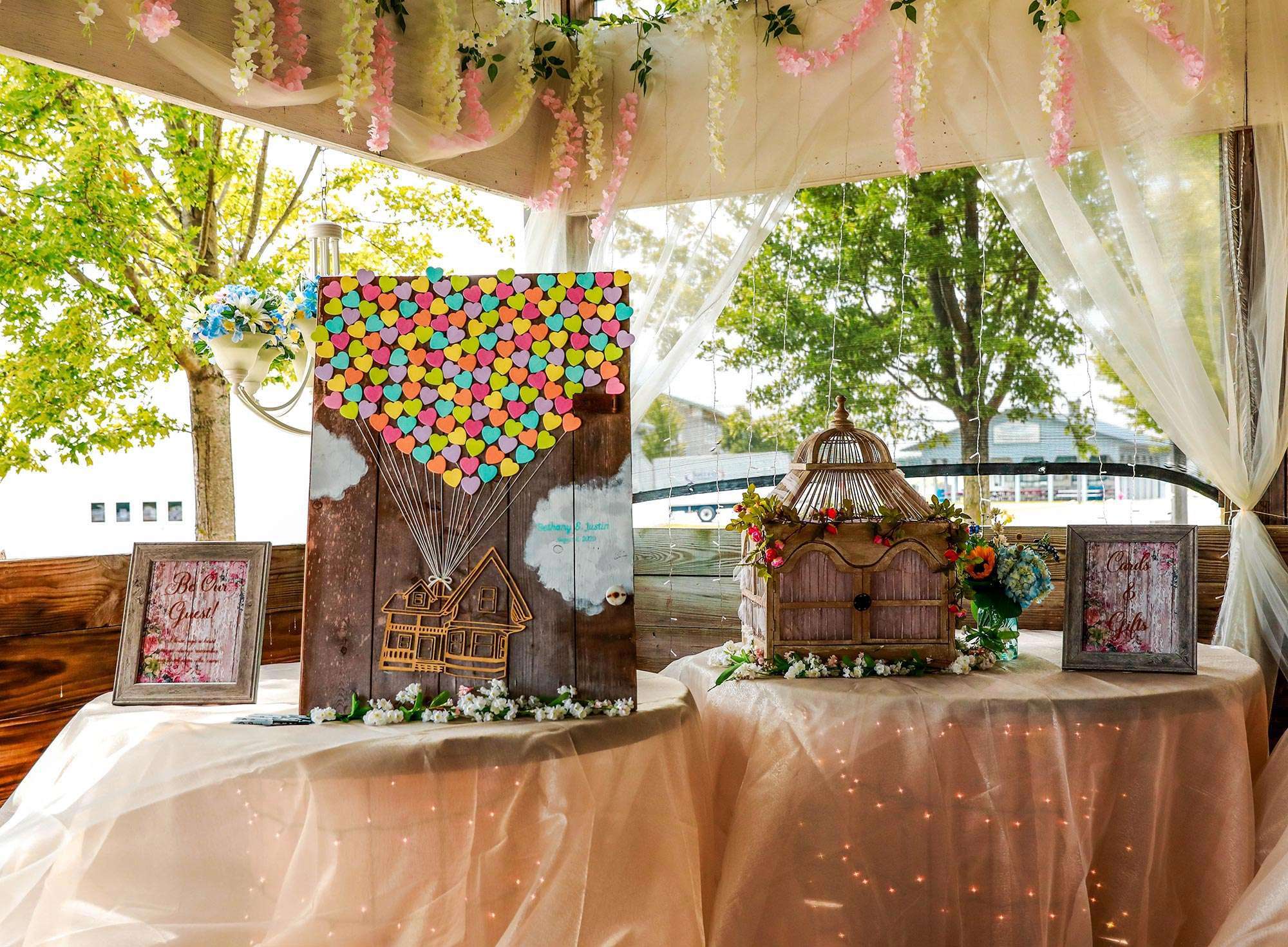 Meaningful guest book idea