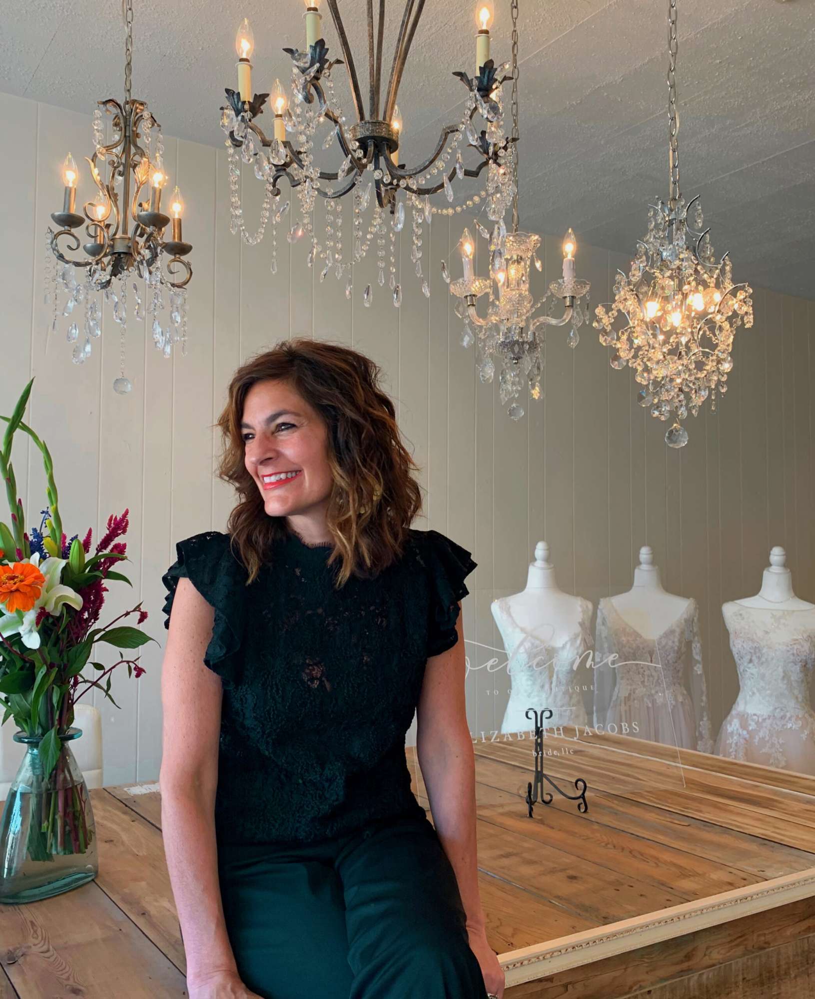 elizabeth-jacobs-bride-owner Owner of Elizabeth Jacobs Bride in West Bend.