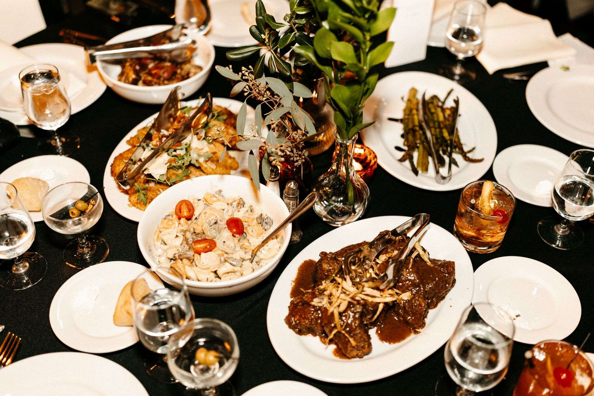 Sazs Catering offers a great variety in family style for wedding receptions