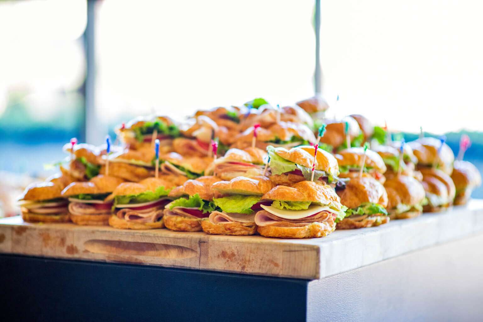 Creekside Crossing Conference Center offers a variety of buffet and appetizer options