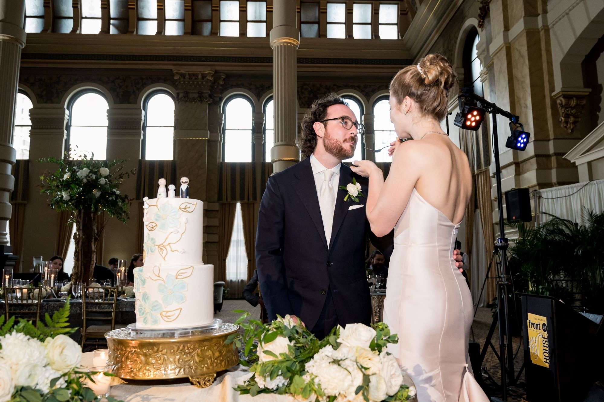 Milwaukee Wedding at Sanger House Gardens and the Grain Exchange