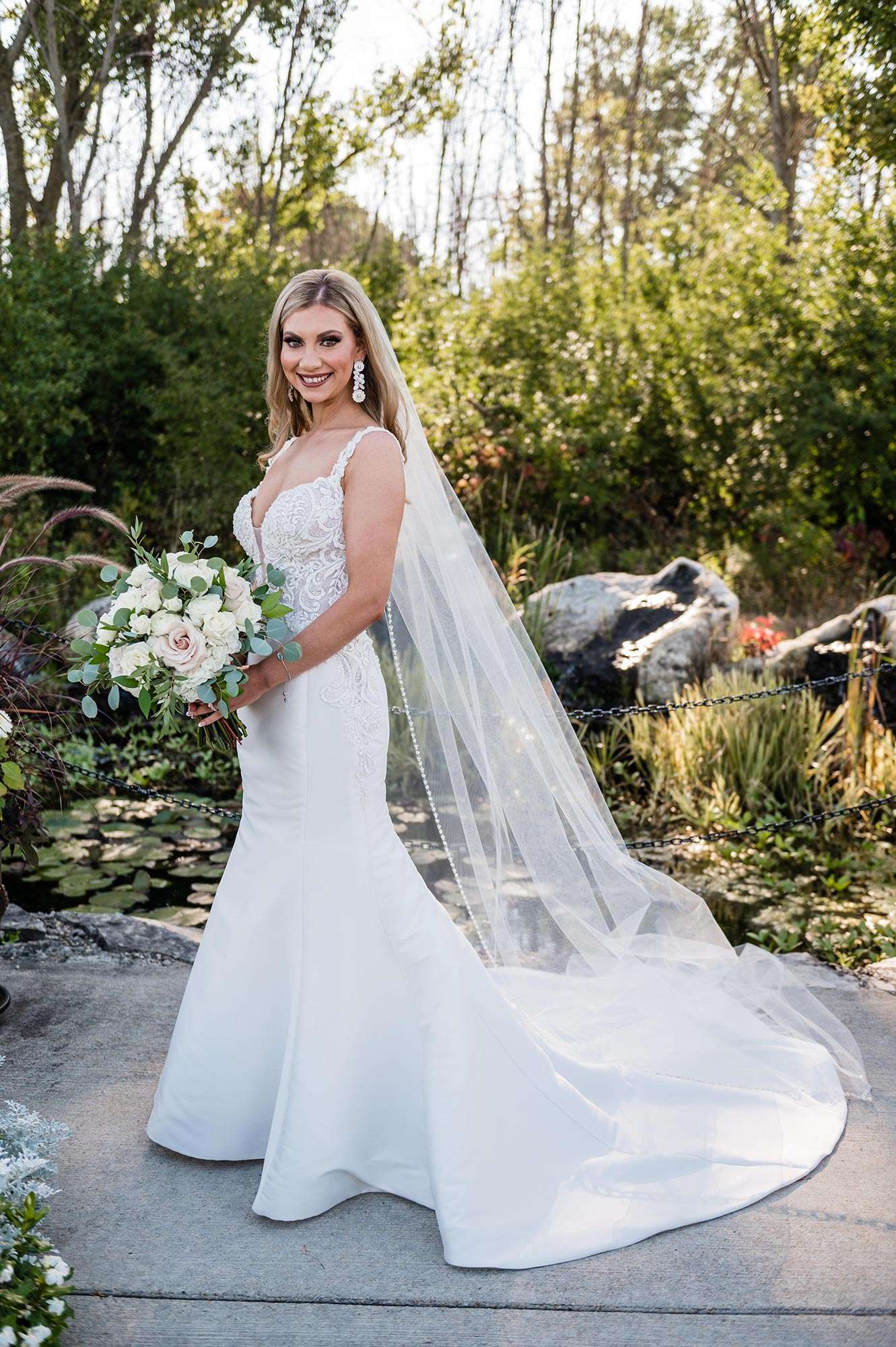 bridal gown by Maggie Soterro purchased from Evermore Bridal Evermore Bridal