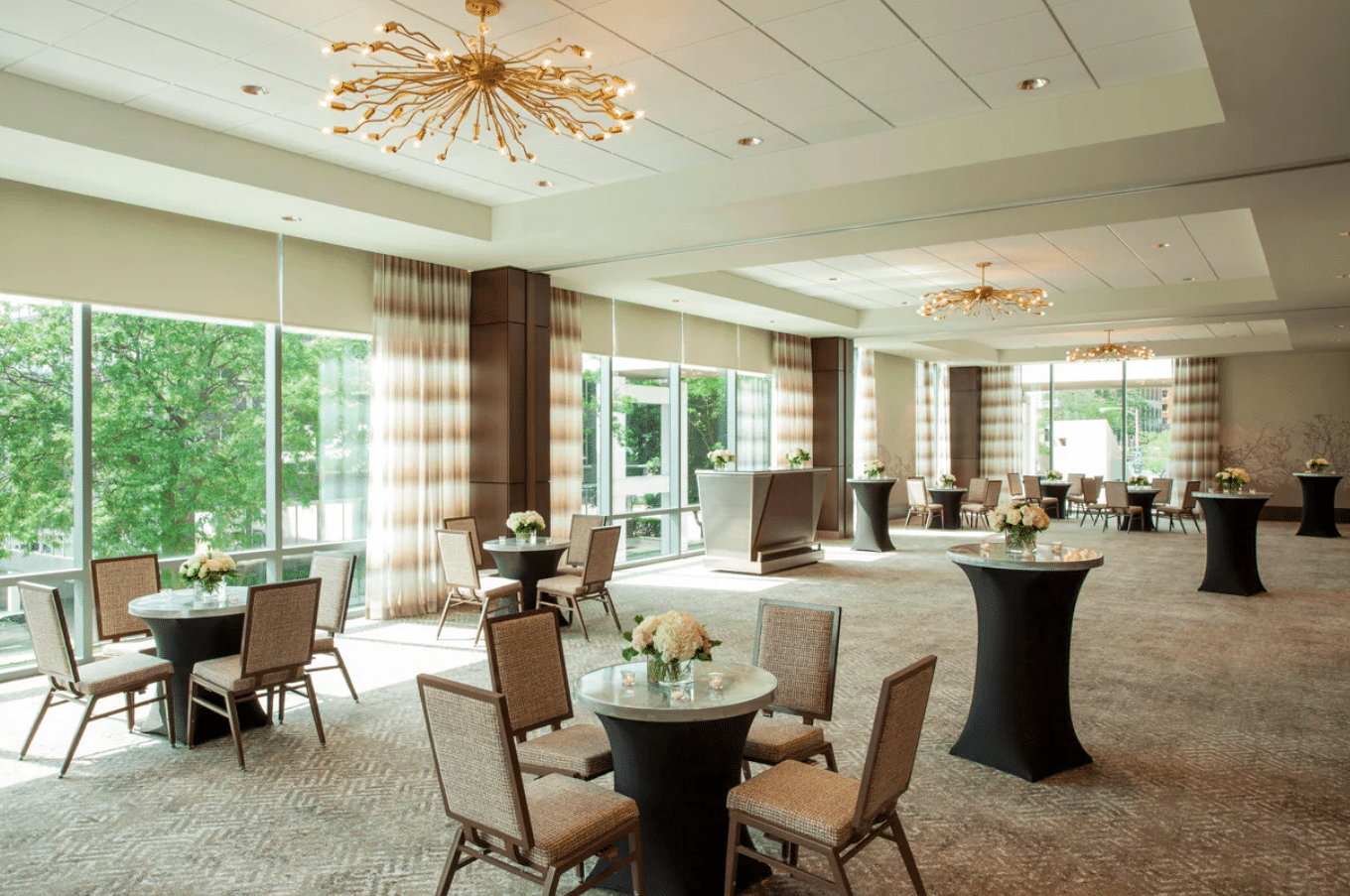 The Westin Milwaukee has beautifully lit spaces throughout the hotel