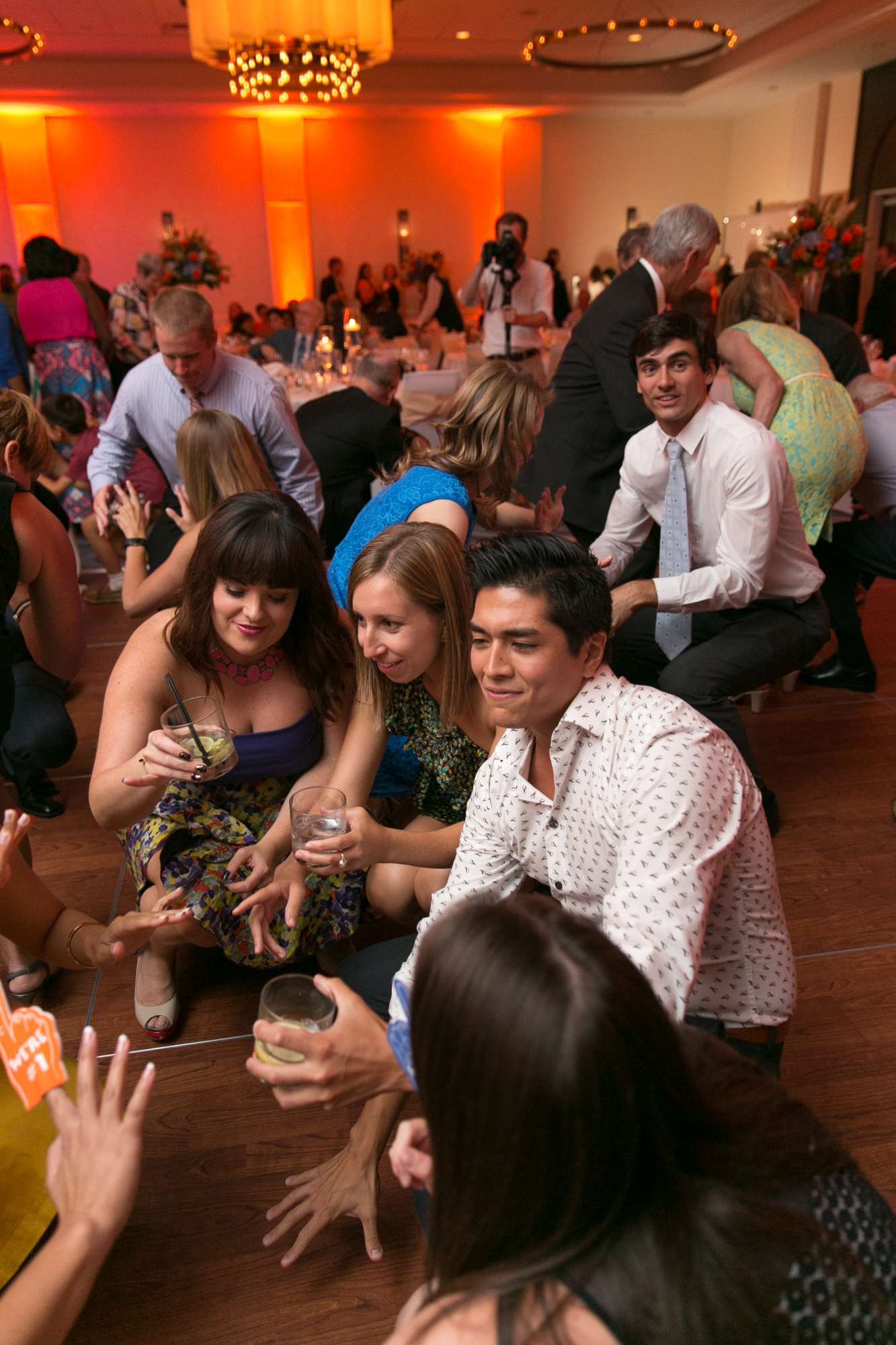 Dance through the night with a large dance floor at Milwaukee Marriott Downtown