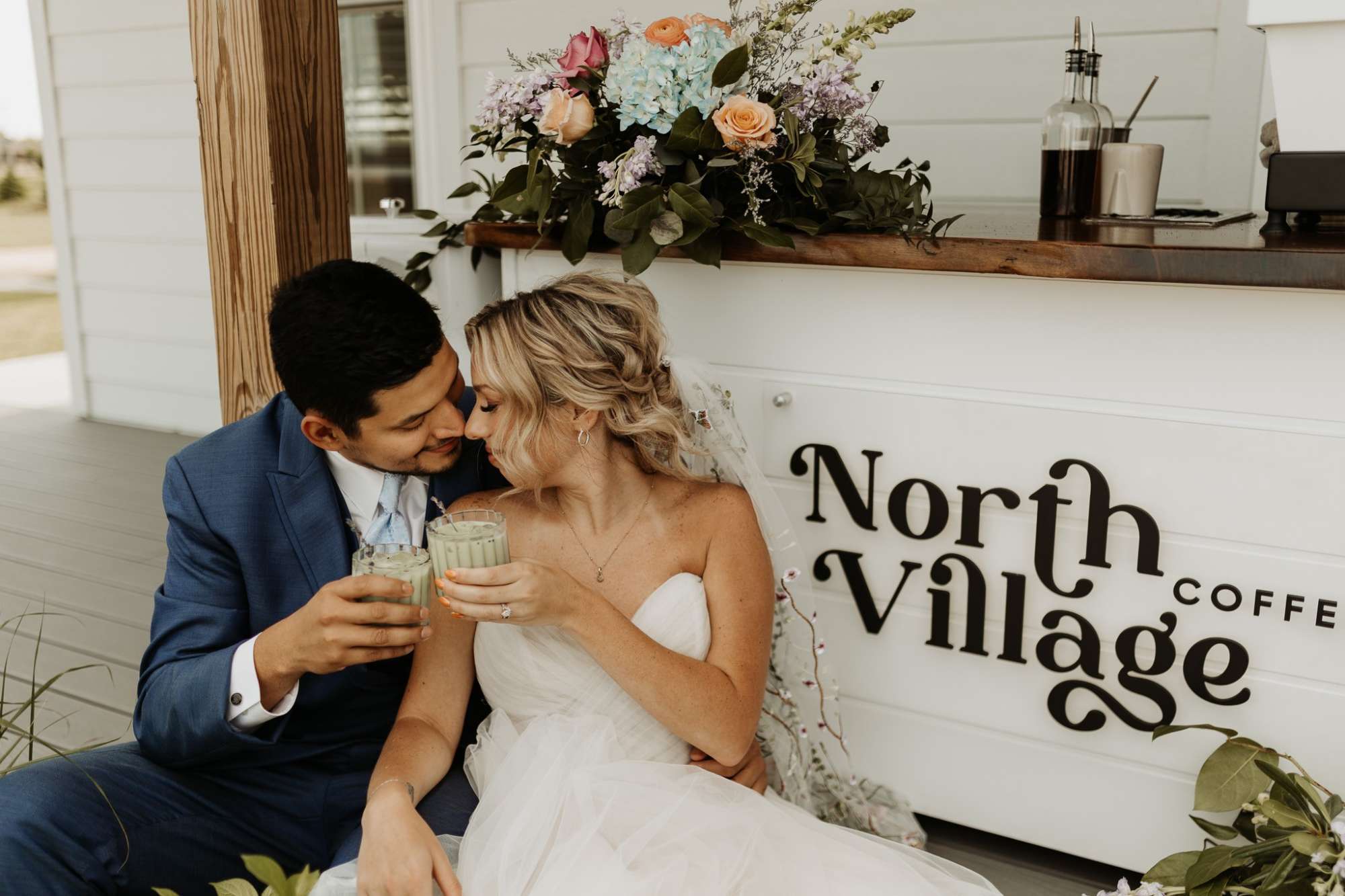 Milwaukee and Madison Wedding Coffee Cart: North Village Coffee