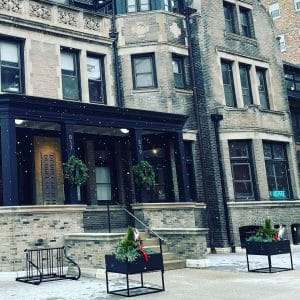 The Dubble Dutch Hotel is a historic building refinished with modern boutique touches.