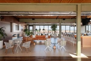 Eave inside Hotel Verdant in Racine