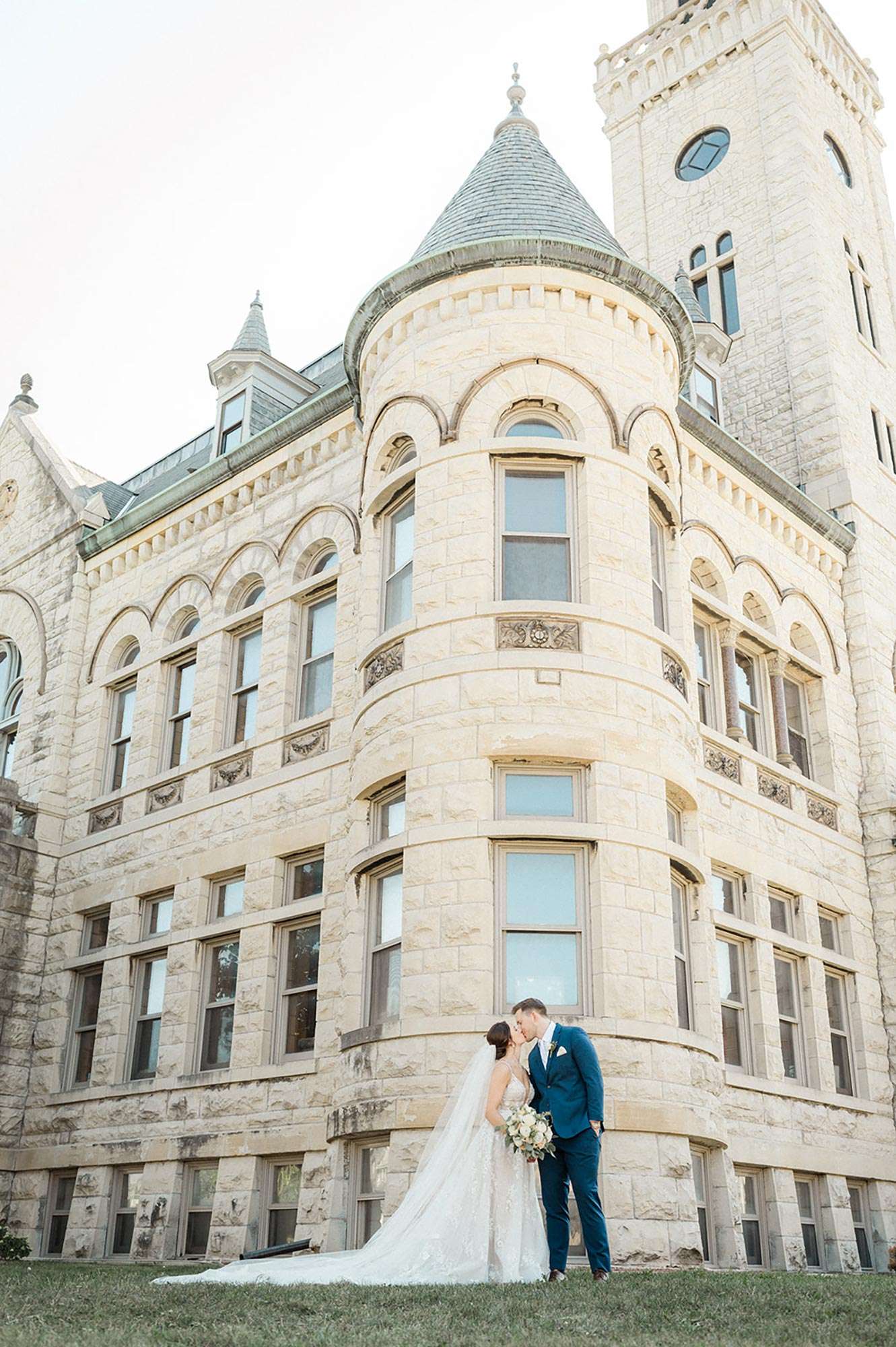 Delaney and Alex at Historic Courthouse 1893