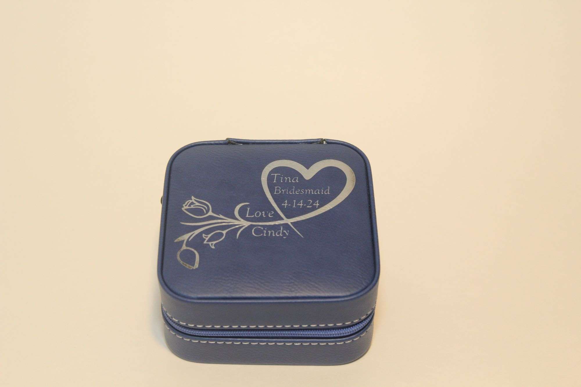 customized ring box by Lazering Memories